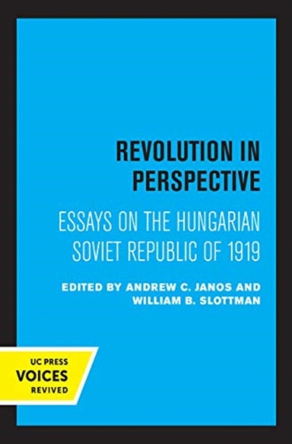 Book cover of: Revolution in Perspective. By: Andrew C. Janos