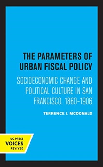 Book cover of: Parameters of Urban Fiscal Policy. By: Terrence J. McDonald