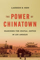 Book cover of: Power of Chinatown. By: Laureen D. Hom