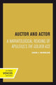 Book cover of: Auctor and Actor. By: John J. Winkler