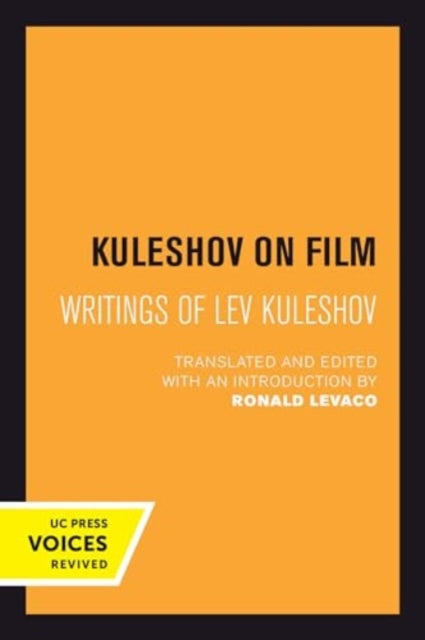 Book cover of: Kuleshov on Film. By: Lev Kuleshov