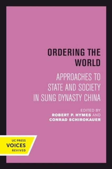 Book cover of: Ordering the World. By: Robert Hymes