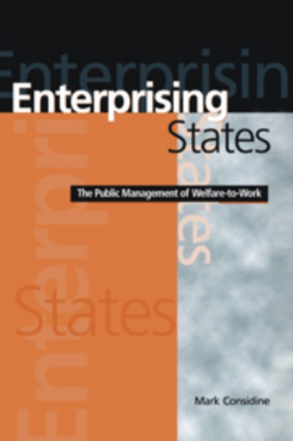 Book cover of: Enterprising States. By: Mark Considine