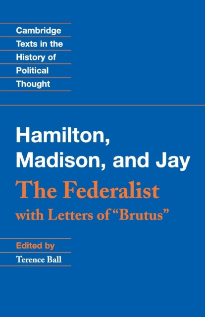 Book cover of: Federalist. By: Alexander Hamilton