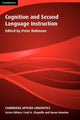 Book cover of: Cognition and Second Language Instruction. By: Peter Robinson