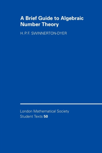 Book cover of: Brief Guide to Algebraic Number Theory