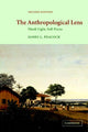 Book cover of: Anthropological Lens. By: James L. Peacock