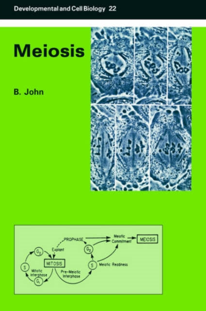 Book cover of: Meiosis. By: Bernard John