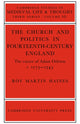 Book cover of: Church/Politcs:Adam Orleton. By: Roy Martin Haines