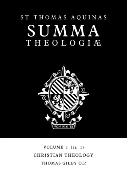 Book cover of: Summa Theologiae: Volume 1, Christian Theology. By: Thomas Aquinas