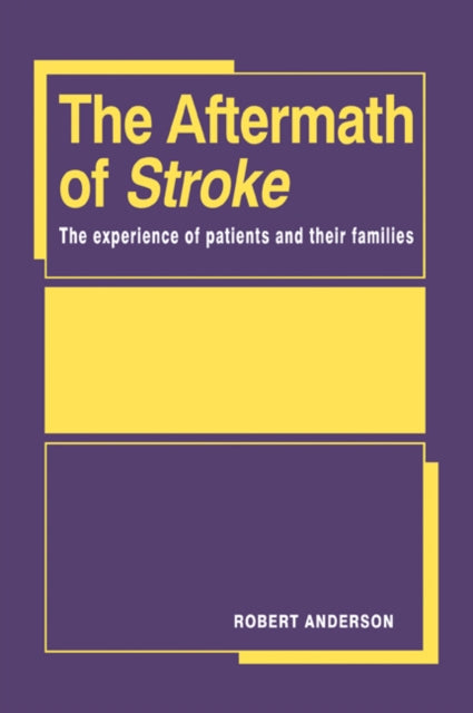 Book cover of: Aftermath of Stroke. By: Robert Anderson