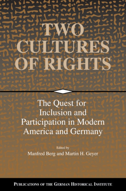 Book cover of: Two Cultures of Rights