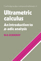 Book cover of: Ultrametric Calculus. By: W. H. Schikhof