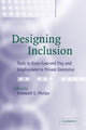 Book cover of: Designing Inclusion. By: Edmund S. Phelps