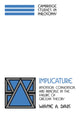 Book cover of: Implicature. By: Wayne A. Davis