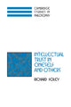 Book cover of: Intellectual Trust in Oneself and Others. By: Richard Foley
