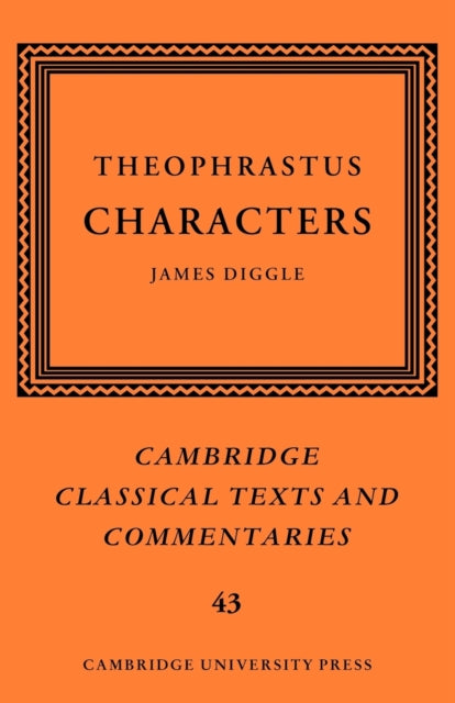 Book cover of: Theophrastus: Characters. By: Paracelsus