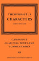 Book cover of: Theophrastus: Characters. By: Paracelsus
