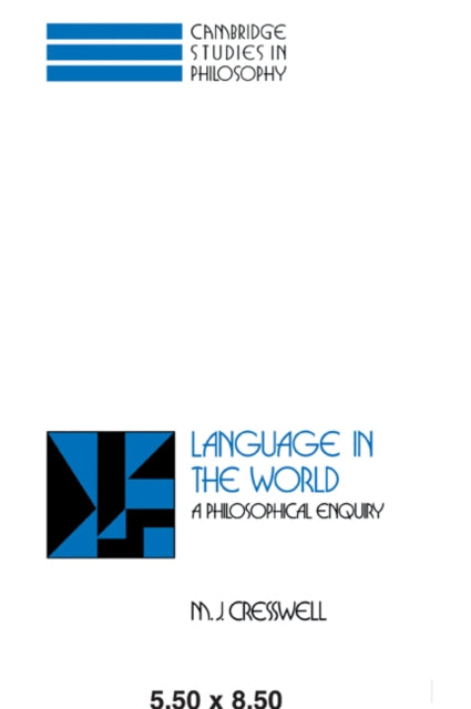 Book cover of: Language in the World. By: Cresswell, M. J.