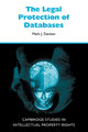 Book cover of: Legal Protection of Databases. By: Mark J. Davison