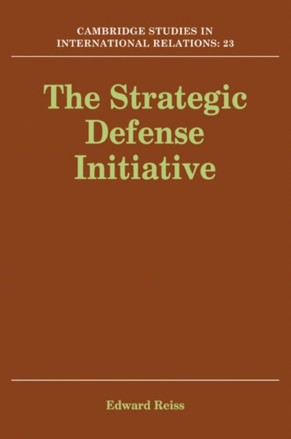 Book cover of: Strategic Defense Initiative. By: Edward Reiss