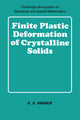Book cover of: Finite Plastic Deformation of Crystalline Solids. By: K. S. Havner