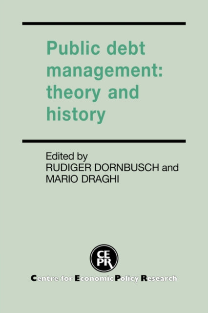Book cover of: Public Debt Management. By: Rudiger Dornbusch