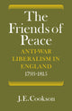 Book cover of: Friends of Peace. By: J. E. Cookson