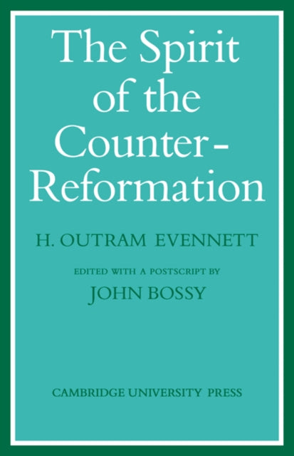 Book cover of: Spirit of the Counter-Reformation. By: H. Outram Evennett