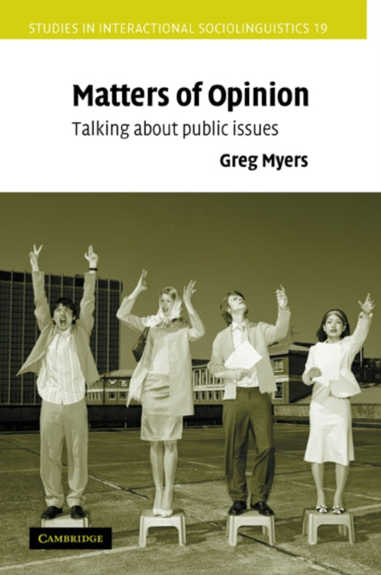 Book cover of: Matters of Opinion. By: Greg Myers