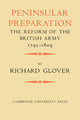Book cover of: Peninsular Preparation. By: Richard Glover