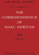 Book cover of: Correspondence of Isaac Newton. By: Isaac Newton