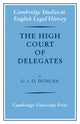 Book cover of: High Court of Delegates. By: Duncan