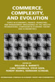 Book cover of: Commerce, Complexity, and Evolution. By: William A. Barnett