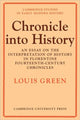Book cover of: Chronicle Into History. By: Louis Green