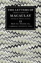 Book cover of: Letters of Thomas Babington MacAulay: Volume 2, March 1831–December 1833. By: Thomas Babington Macaulay