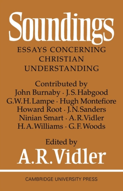 Book cover of: Soundings. By: A.R. Vidler