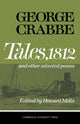 Book cover of: Tales 1812 and Selected Poems. By: Crabbe