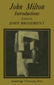 Book cover of: John Milton: Introductions