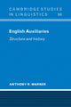 Book cover of: English Auxiliaries. By: Anthony R. Warner