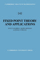 Book cover of: Fixed Point Theory and Applications. By: Ravi P. Agarwal