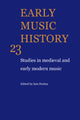 Book cover of: Early Music History. By: Iain Fenlon