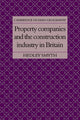 Book cover of: Property Companies and the Construction Industry in Britain. By: Hedley Smyth