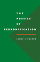 Book cover of: Poetics of Personification. By: James J. Paxson