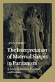 Book cover of: Interpretation of Material Shapes in Puritanism. By: Ann Kibbey