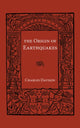 Book cover of: Origin of Earthquakes. By: C. Davidson