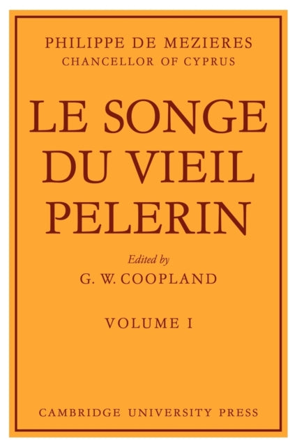 Book cover of: Le Songe Du Vieil Pelerin. By: Philippe de Mézières