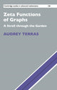Book cover of: Zeta Functions of Graphs. By: Audrey Terras