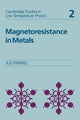 Book cover of: Magnetoresistance in Metals. By: Alfred Pippard