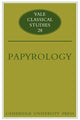 Book cover of: Papyrology. By: Naphtali Lewis